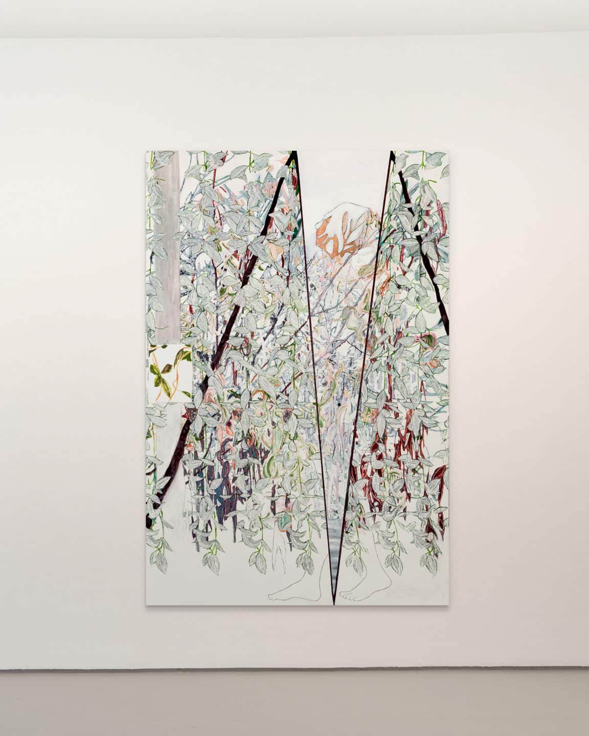 <u>Alex Fischer</u>, <em>Season V</em>,  2016-05-03 oil and acrylic on wood