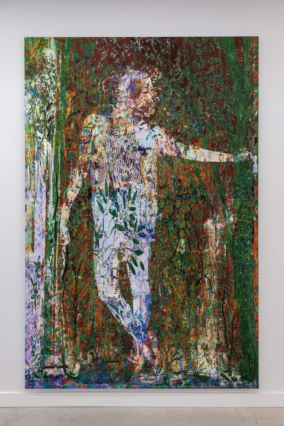 <u>Alex Fischer</u>, <em>Homo Deus</em>, 2022-171224, a unique 87×58 inch matte gicleé mounted to aluminum. As seen in <a href="https://namaraprojects.ca/art-show/" target="_blank"><b>ART SHOW</b></a> at <a href="https://namaraprojects.ca/" target="_blank">NAMARA projects</a>. 
