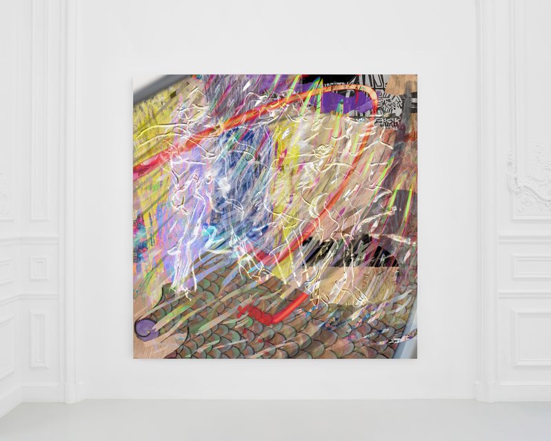 Alex Fischer, untitled, 2020-09-14 digital composite, 16800×16800px, 60×60″, 1530×1530㎜ print