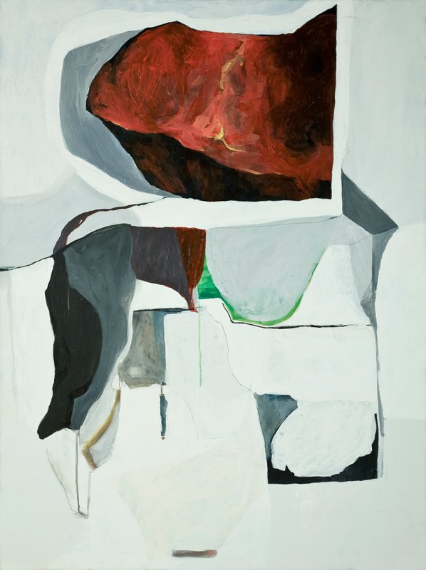 untitled (250518) (alternate), 2025, 32 × 44 in, mixed media