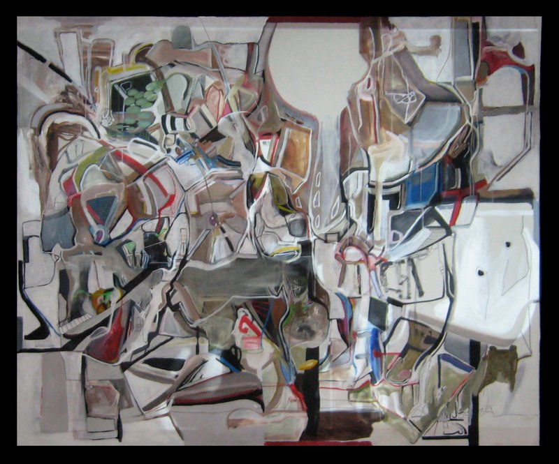 Tethered to the Sun, 2008, acrylic on canvas