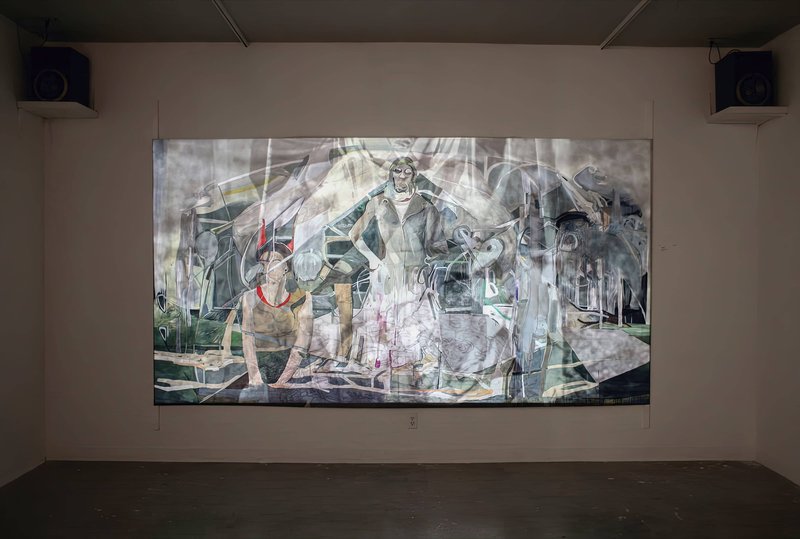Alex Fischer, This Is Not A Bout Special Projects Gallery install 03, 2009