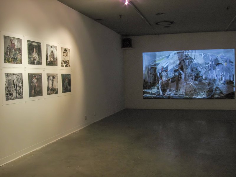 Alex Fischer, This Is Not A Bout Special Projects Gallery install 04, 2009