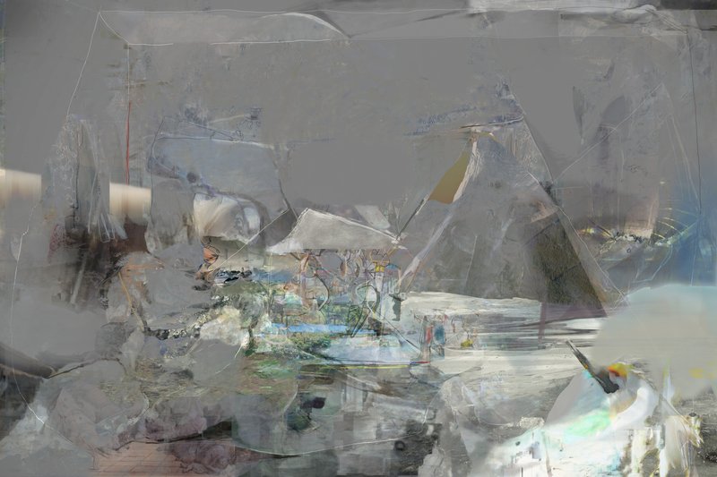 South West Esteem, 2009, 54 × 36 × 0.01 in, matte giclée print