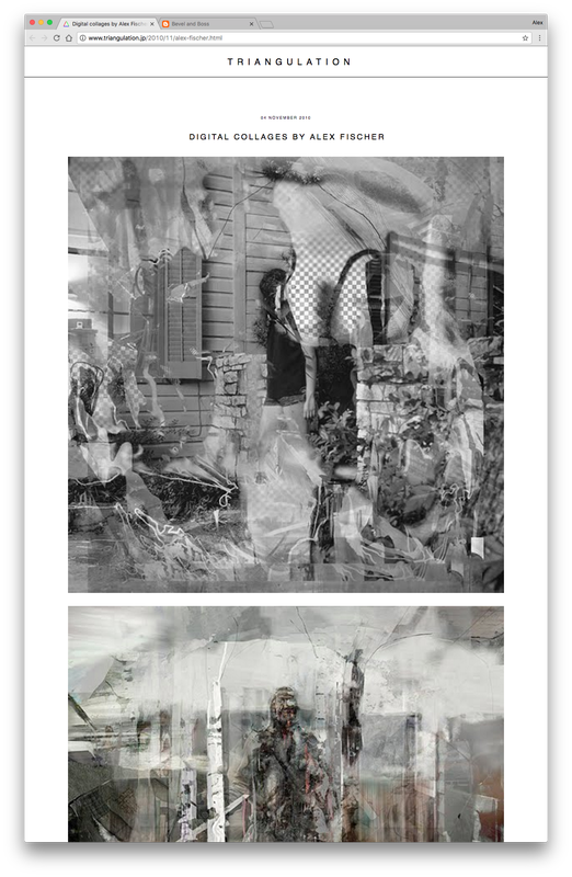 Triangulation Blog Digital Collages Alex Fischer