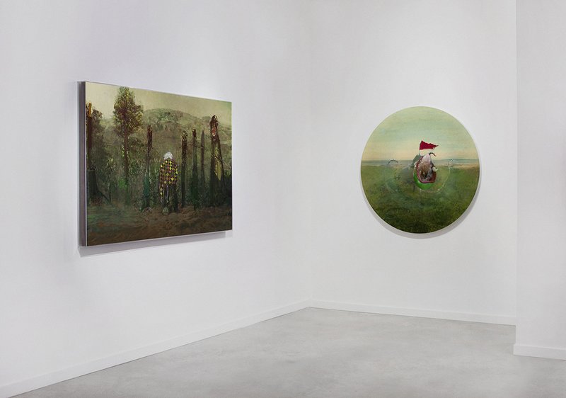 Alex Fischer, ArtSync Interview O'Born Contemporary 04 Good Grief +Infant and the Garden Hose documentation, 2010