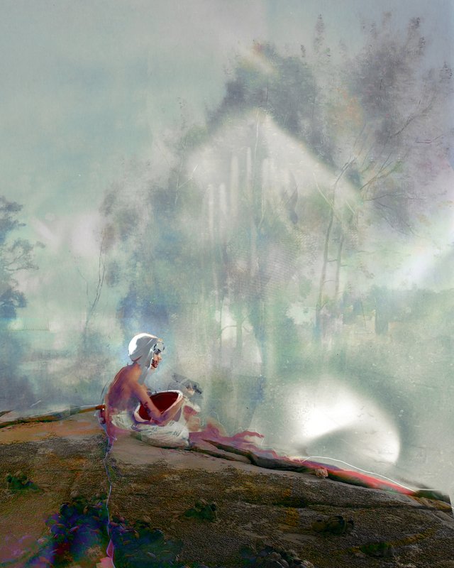 Blood Bowl, 2011, 48 × 39 in, matte giclée print