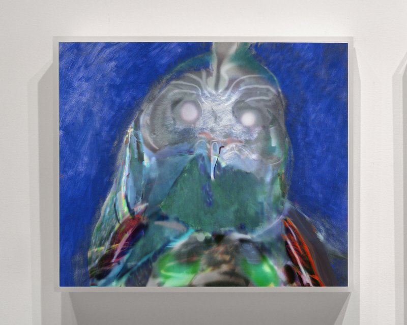 Kind of Blue, 2011, 32 × 44 in, photo mockup