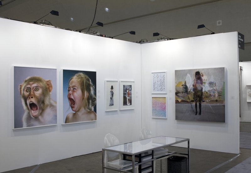 Figure Head (alternate), 2010, 57 × 55 × 0.5 in, matte giclée print