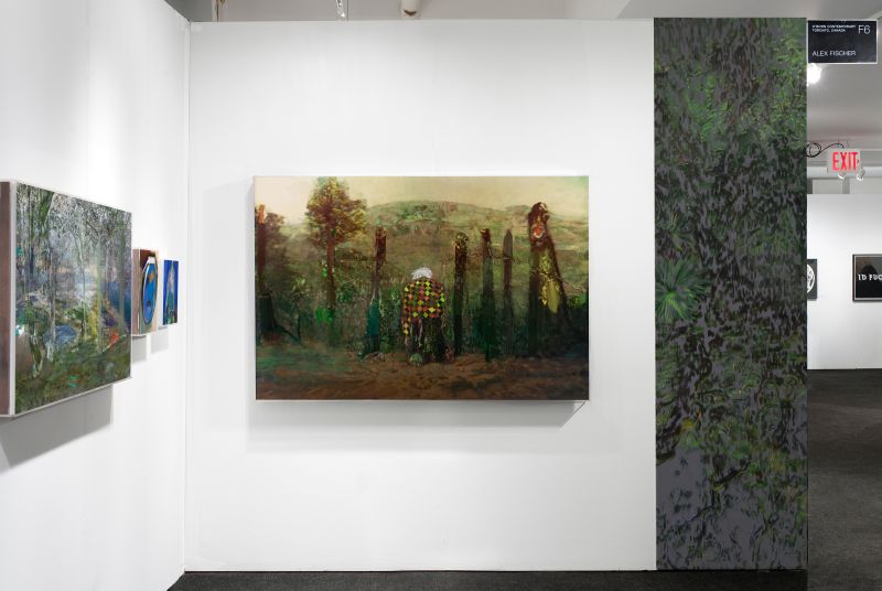 Installation view, VOLTA NY, Booth F6: Alex Fischer, 2012