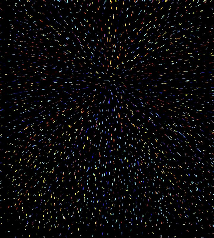 Particle Screen, 20120113, digital image