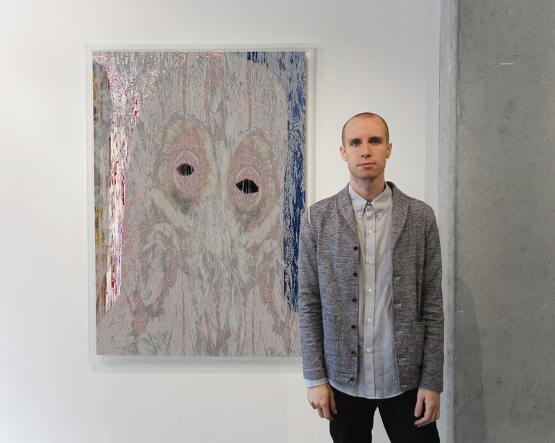 Alex Fischer, Beyond The Fall Galerie BAC 04 Daily +Artist Portrait documentation, 2012