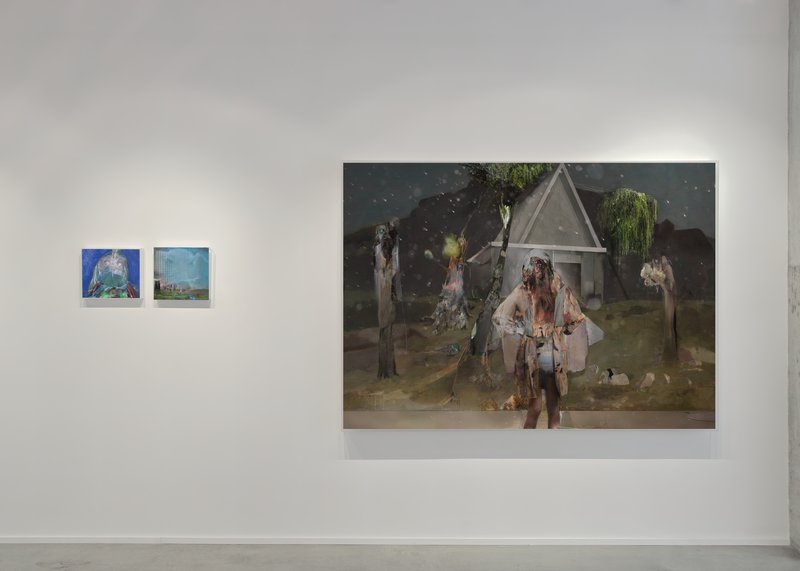 Kind of Blue (alternate), 2011, 32 × 44 in, photo mockup
