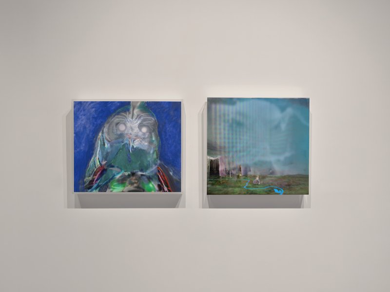 Alex Fischer, Beyond The Fall Galerie BAC 15 Kind of Blue +Aurora documentation, 2012