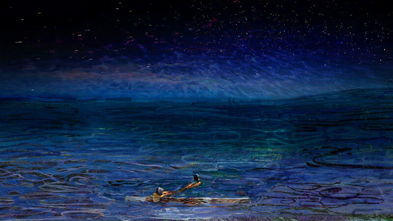 Big Blue, 2012, 20 × 36 in, digital image