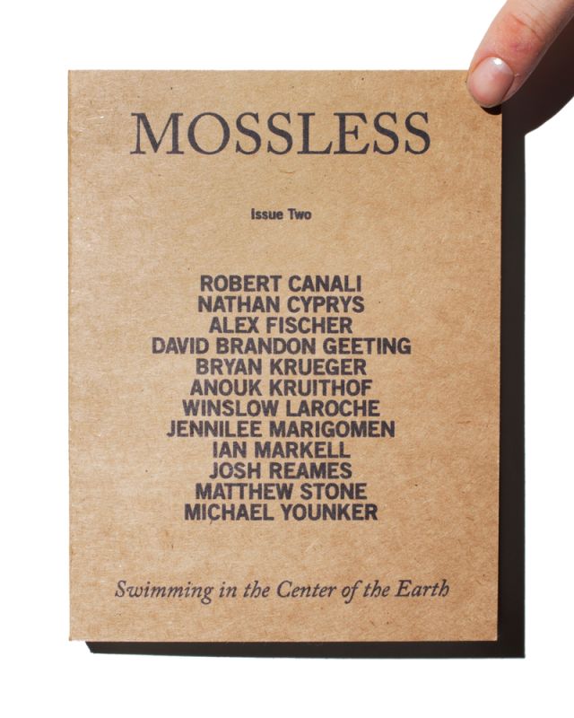 Installation view, Mossless, Issue 2, 20120901