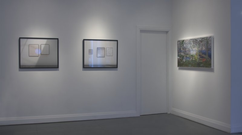 Island (alternate), 2011, 48 × 24 × 0.5 in, matte giclée print