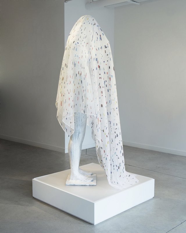 Lichen, 2013, 35 × 35 × 70 in, photograph