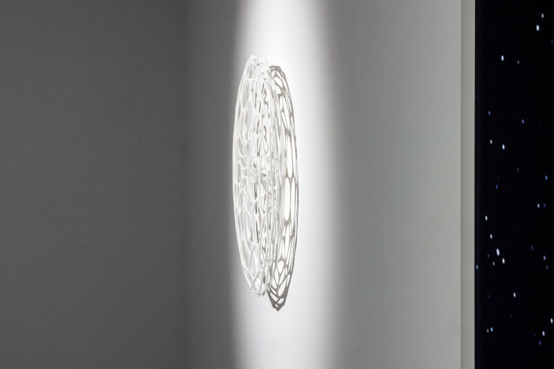 Nervous System Preserver (alternate), 2013, 14.02 × 14.02 × 2.01 in, nylon sculpture