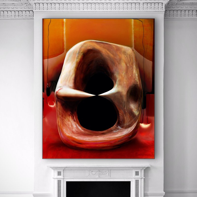 Moore (alternate), 2013, 75 × 60 in, matte giclée print