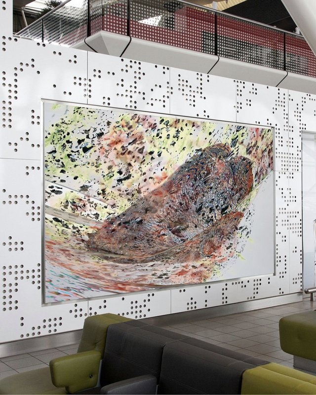 Iron Lung (alternate), 2014, 60 × 90 in, photo mockup