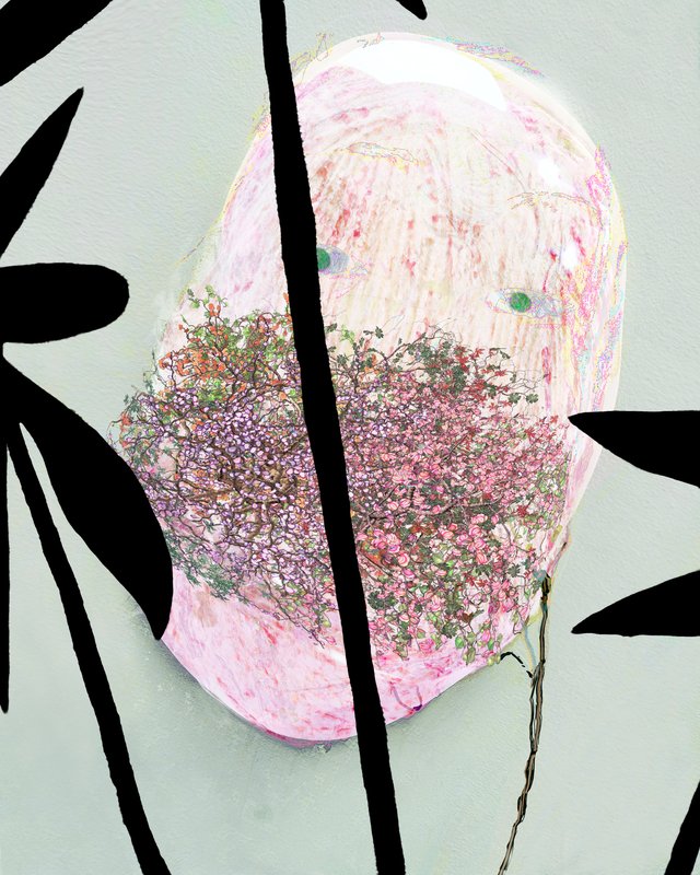 My My Mind Vs Brain, 2014, 20 × 16 in, matte giclée print