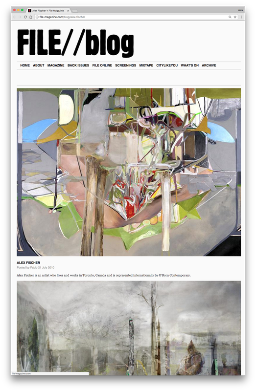 FILE Magazine Alex Fischer