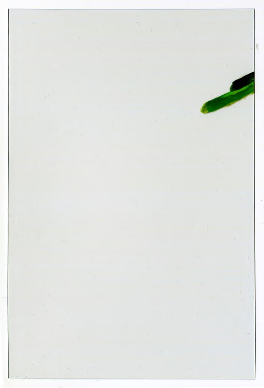 VII 6000 H1, 2015, 6 × 4 in, acrylic on transparent acrylic