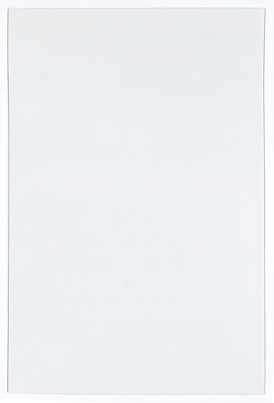 VII 6000 H6, 2015, 6 × 4 in, acrylic on transparent acrylic