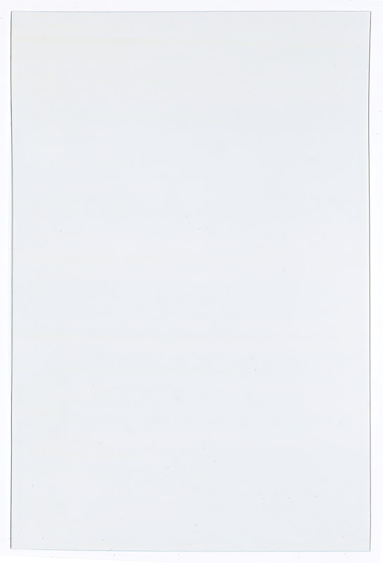 VII 6000 H11, 2015, 6 × 4 in, acrylic on transparent acrylic