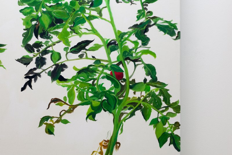 VII 陈文波 Chen Wen Bo (detail), 2015, 60 × 48 in, oil painting
