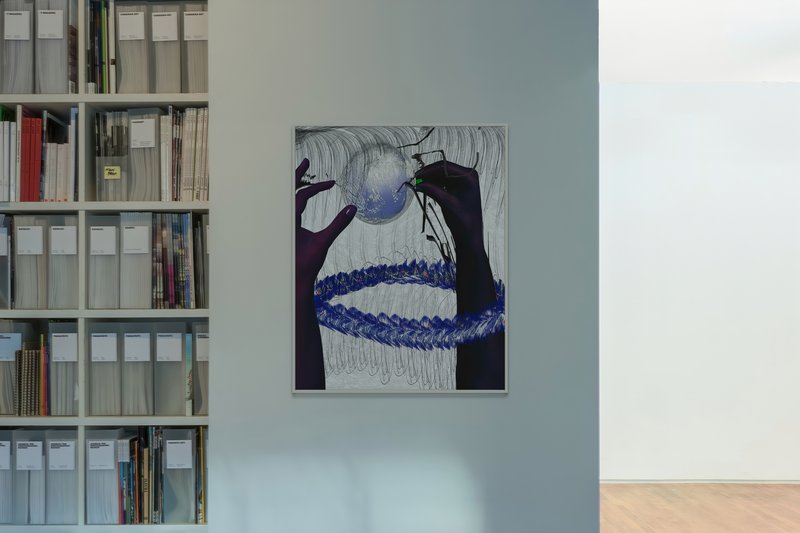 Alex Fischer, Blue Lei mockup 01, 2015