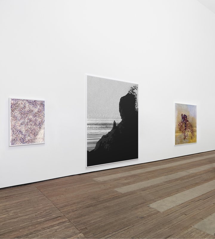 Justin (alternate), 2017, 44 × 34 in, matte giclée print
