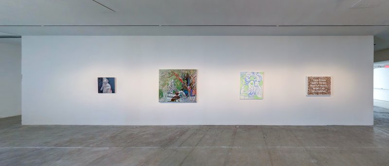 Alex Fischer, RBC Painting Competition The Power Plant 01 Pet Casper and Hesperie documentation, 2016