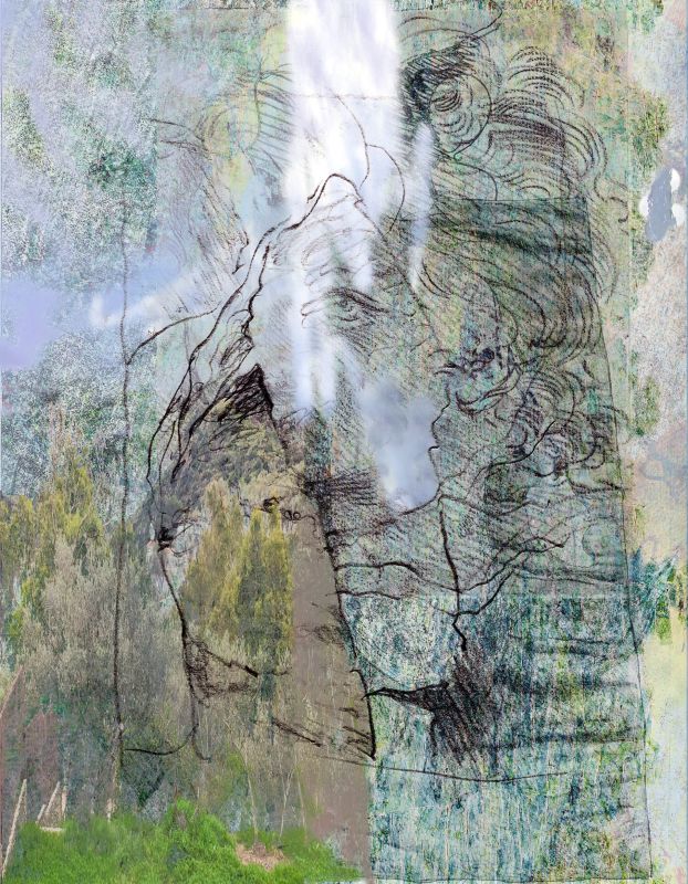 Portrait Landscape, 20171130, 9 × 7 in (229 × 178 mm), digital image of matte giclée