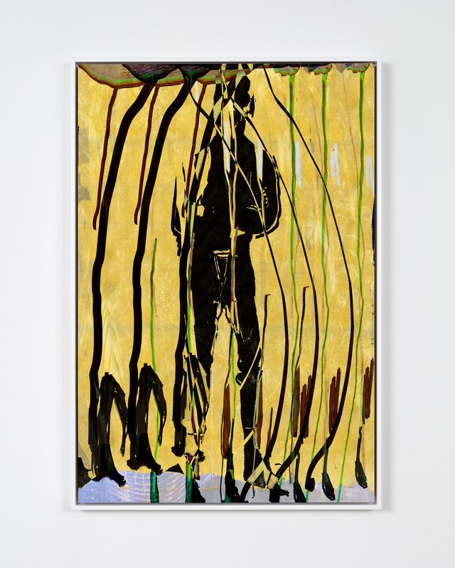 Banks See Banana Man (alternate), 2017, 90 × 60 in, matte giclée print