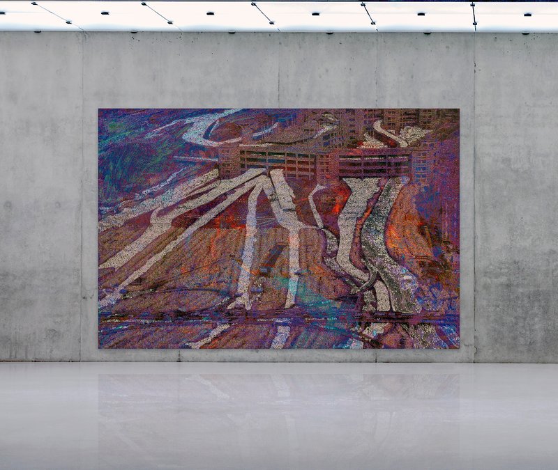 Alex Fischer, Jamaraat Bridge mockup 02, 2017