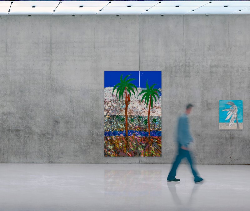 Lacunal Heights (alternate), 2017, 90 × 60 in, matte giclée print