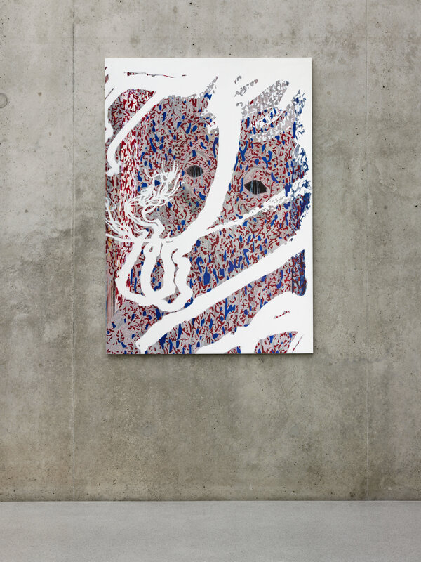 Starnose (alternate), 2017, 57.5 × 40 × 2 in, giclée print