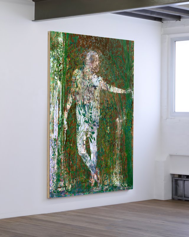 Homo Deus (alternate), 2017, 87 × 58 × 1 in, matte giclée print