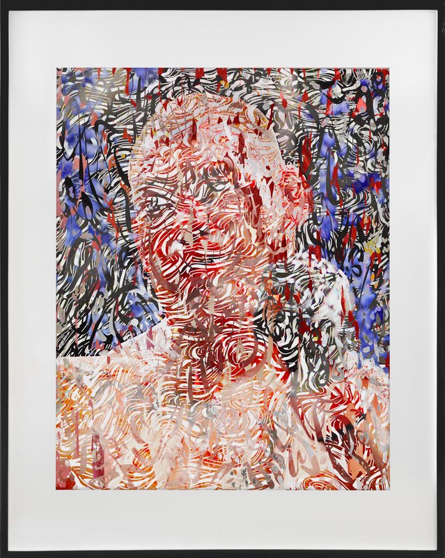 The Fighter (alternate), 2018, 30 × 24 in, matte giclée print