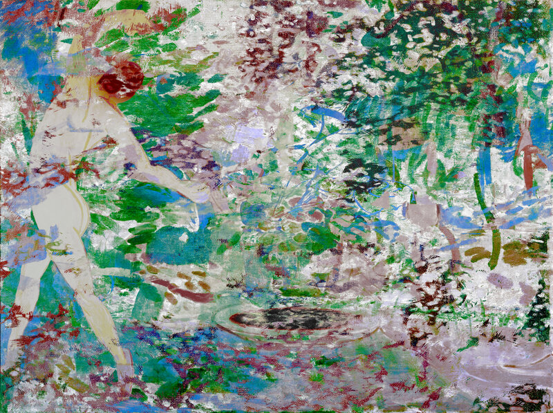 Henri's Well, 2018, 36 × 48 in, metallic lightjet print