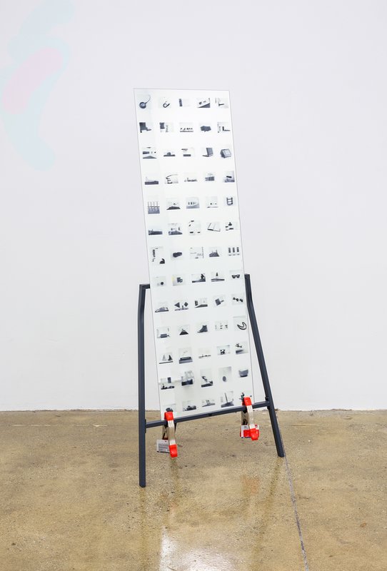Artie Vierkant, Similar Objects Freestanding Banner, 2018