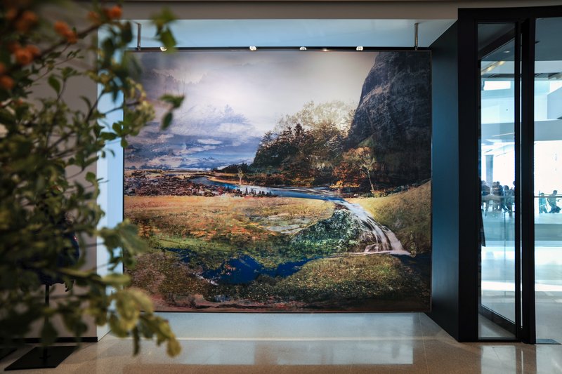 Alex Fischer, Tonight and Day (Summer) install, 2018