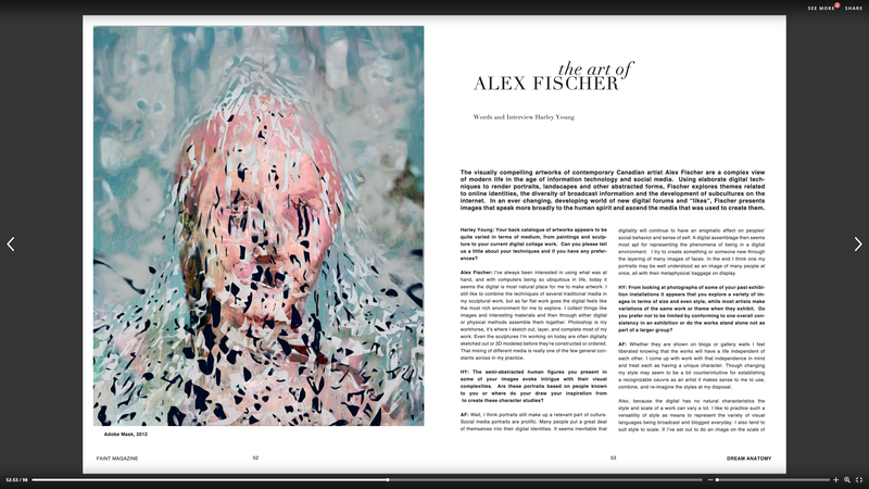 Harley Young Interview Faint Magazine 13 screenshot