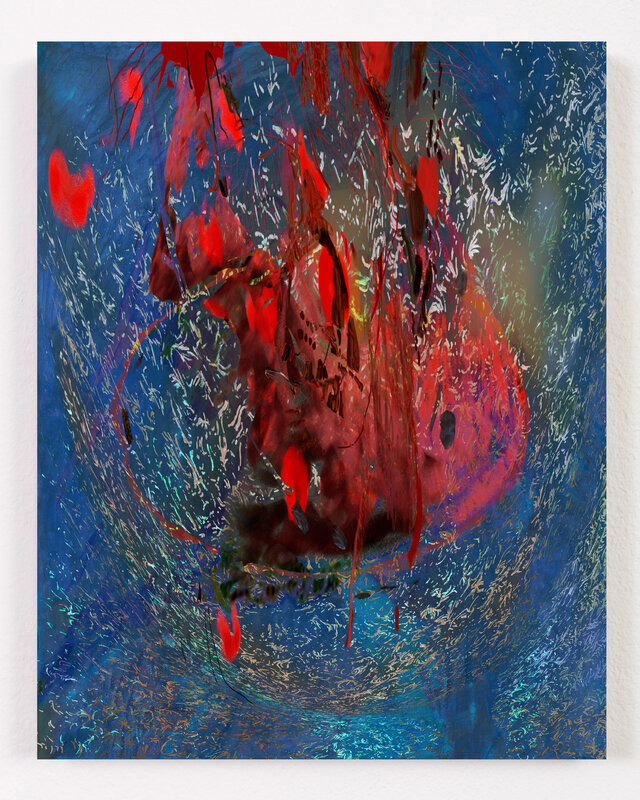 Untitled 191219, 2019, 73 × 58 in, matte giclée print