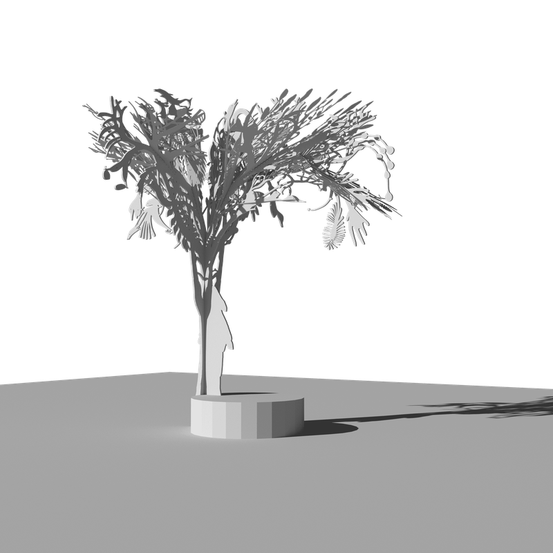 Alex Fischer, Story-Tree 3d angle, 2020