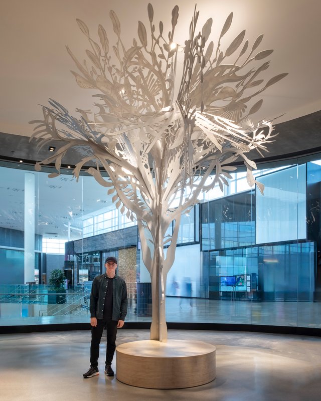 Alex Fischer, With Story Tree, 2020
