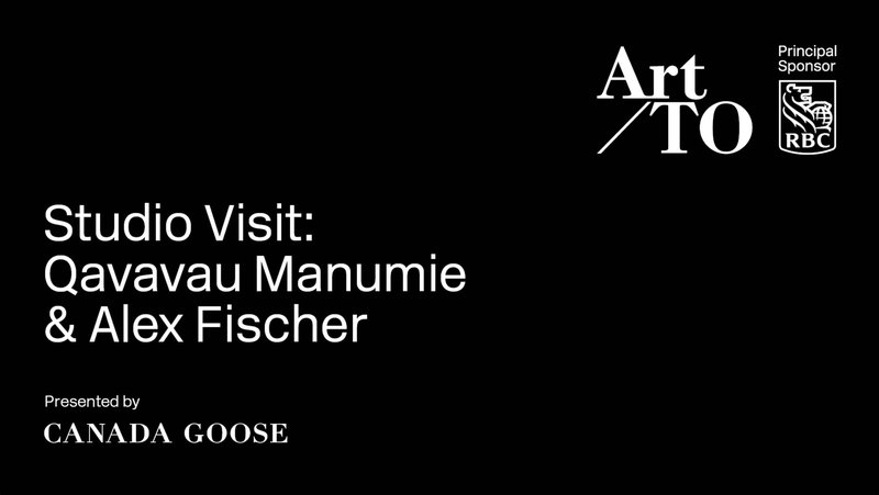 ArtToronto, Studio Visit Qavavau Manumie and Alex Fischer, 2020