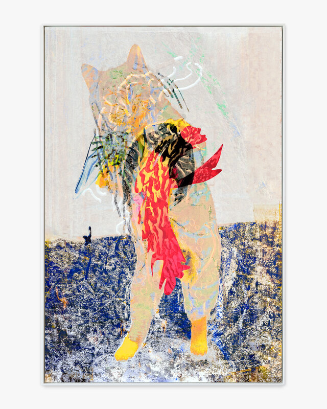Alex Fischer, The Cat, Bat, Lobster, Moth, and Drowning Man mockup 01, 2020